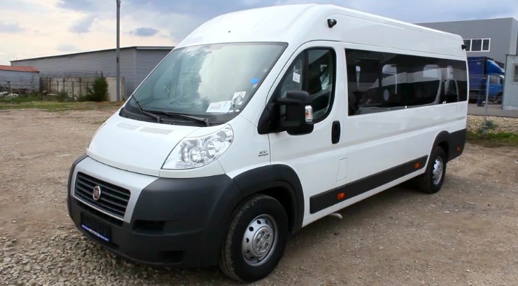  Камера заднего вида на Fiat Ducato